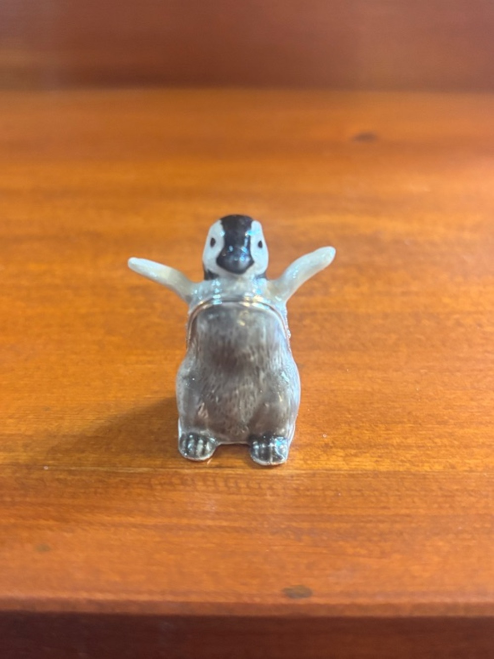 Miniature Kingspoint Penguin Trinket Box